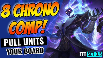 Mastering Time: 8 Chrono Comp in TFT Set 3.5 Revival Galaxy!