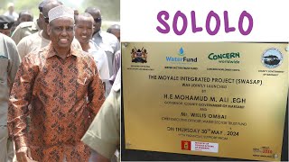 EXPANSION OF SOLOLO RAMATA DAM: MOYALE INTEGRATED PROJECT (SWASAP) LAUNCH!