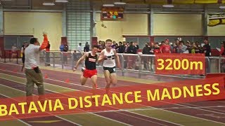 Tyler Cushing Outkicks Rory Cavan to Defend Batavia Distance Madness 3200m Title
