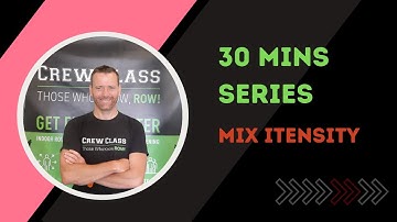 12 Unique 30 Mins Rows: (#7 Mixed Intensity) With 3X Olympian World Champion Niall O