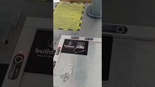 Fiber Laser Marking on Metal Business Card | Aluminum Engraving Demo #fiberlaser  #laserengraving