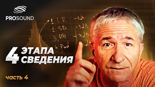 ЧЕТЫРЕ ЭТАПА СВЕДЕНИЯ  | МУЗЫКАЛЬНЫЙ БАЛАНС В МИКСЕ | Ч.4