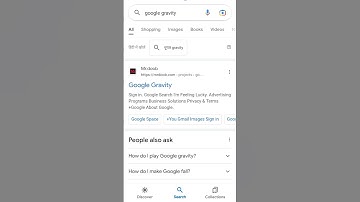 google gravity funny trick #google #short #shorts