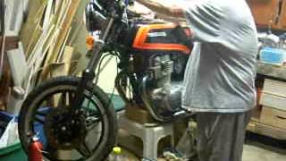 1981 CB400T First Start Since 1994