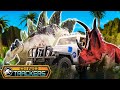 L&#39;Indoraptor crée une cavalcade dans la jungle ! | Jurassic World Dino Trackers | Mattel Action!