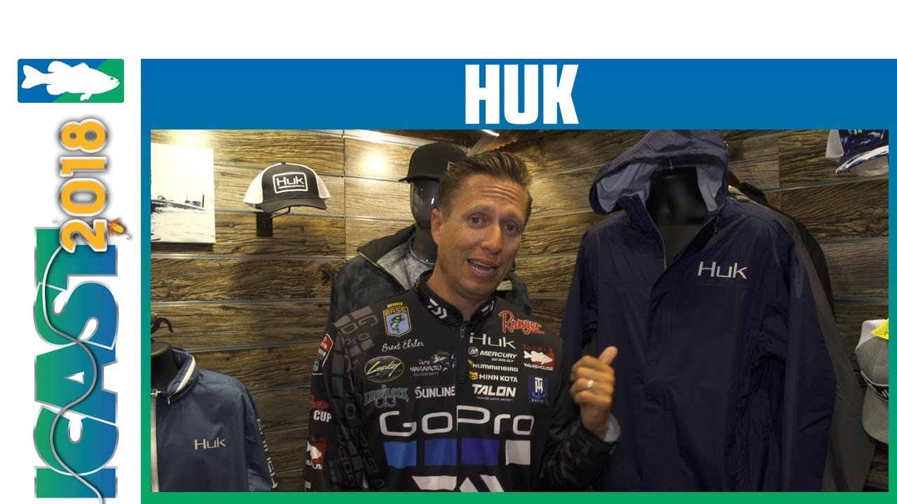ICAST 2018 Videos - Huk CYA Packable Rain Jacket & Pant with Brent Ehrler