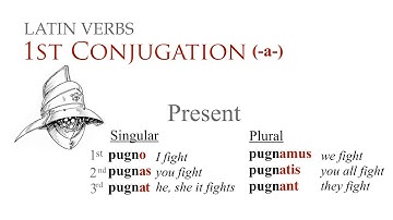 1st Conjugation (Verbs)