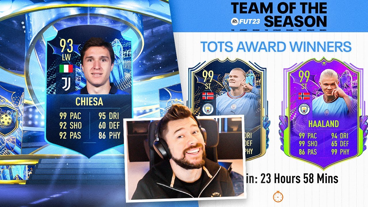 FIFA 23 Award Winners & CRAZY Chiesa TOTS SBC!
