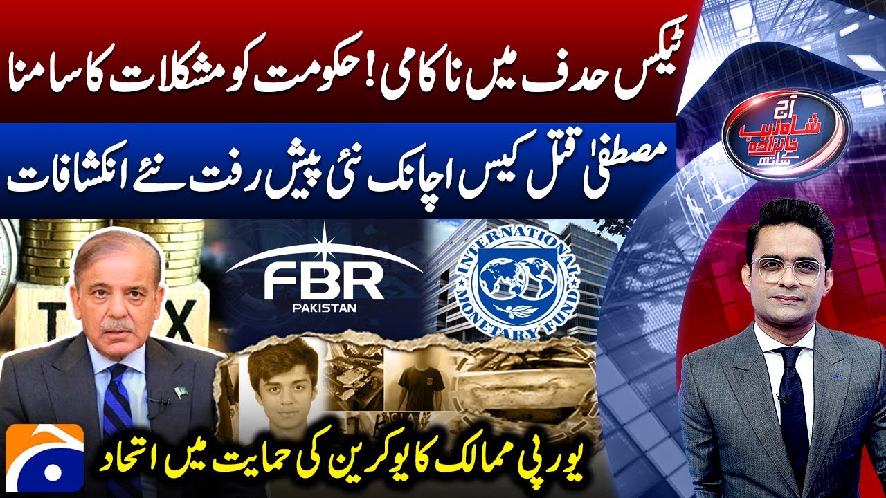 Pakistan Mustafa Ravi Mustafa Murder Case - Pakistan Faces Rs606 Billion Tax Shortfall - Aaj ...