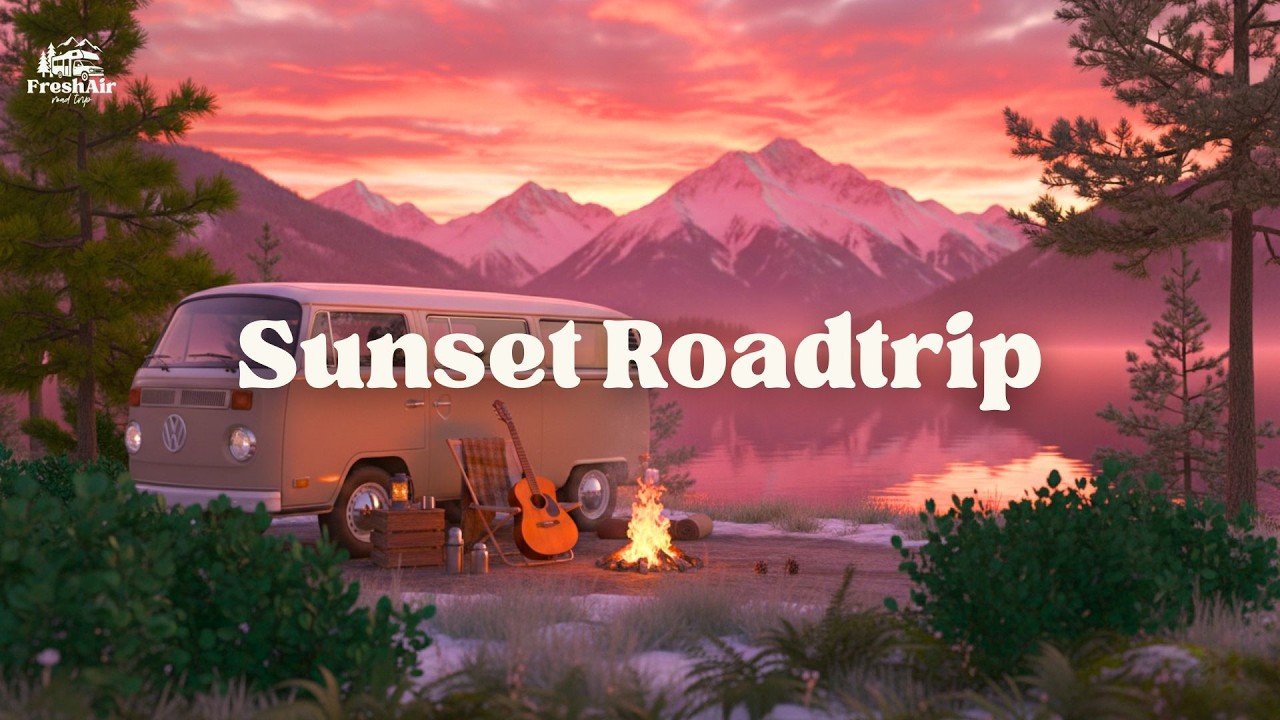 Winter Dusk Journey 🌅 Peaceful Indie Folk Acoustics