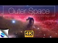 OUTER SPACE: 4K NASA Journey thru Space + Soothing Music -- Meditation, Relaxation, Studying & Sleep