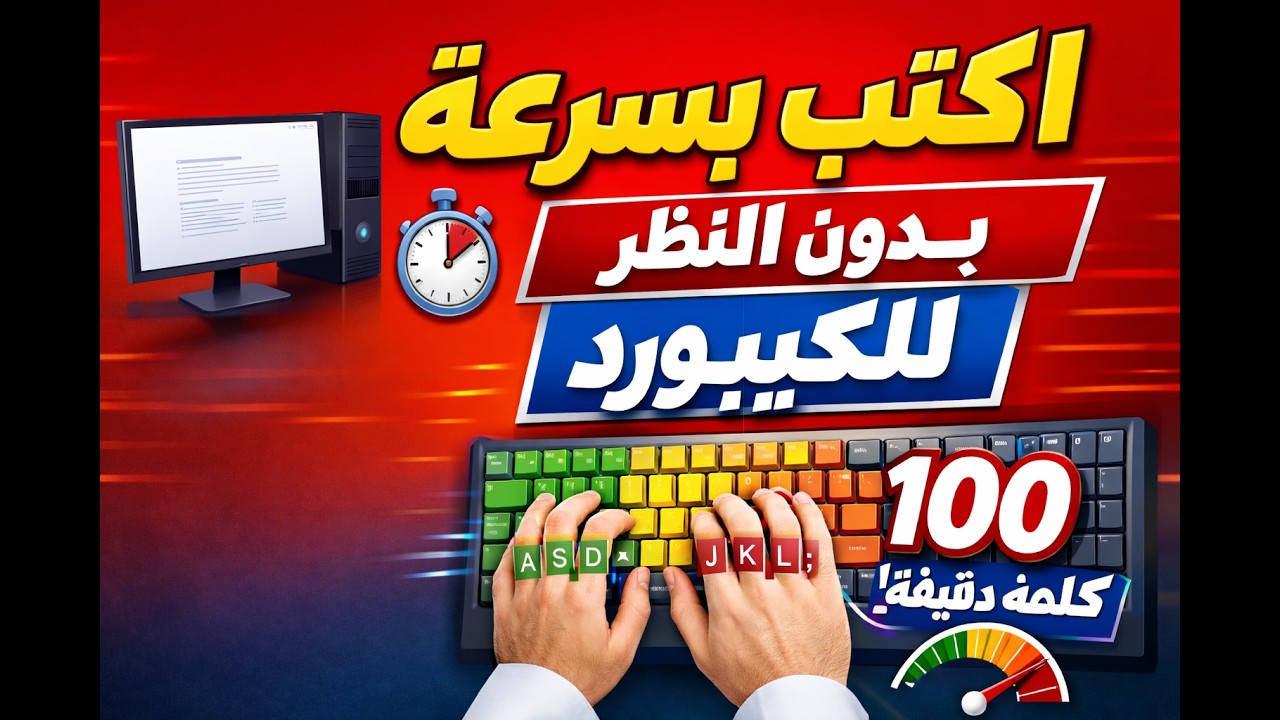 السر الحقيقي لزيادة سرعة الكتابة 10 أضعاف