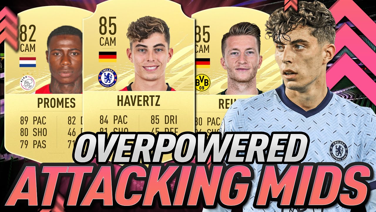 TOP 10 BEST OVERPOWERED CENTER ATTACKING MIDS (CAM) IN FIFA 21 ULTIMATE