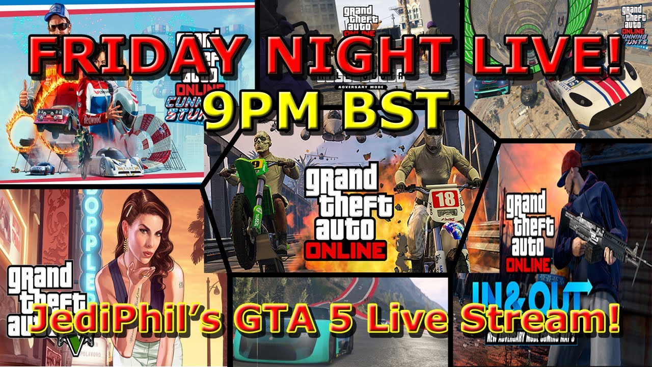 Friday Night Live! (13/11/20) JediPhil's GTA 5 Live stream!