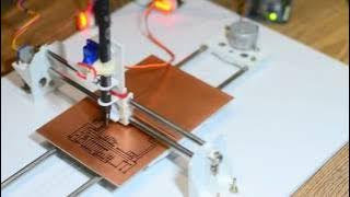 DIY PCB Ink Plotter using Arduino and GRBL CNC - Make PCB at home in few hours