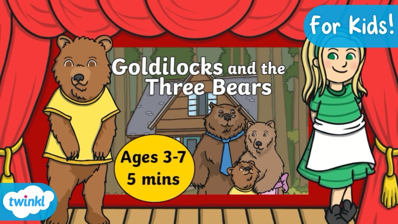 Goldilocks And The Three Bears  Interactive Story for Kids 