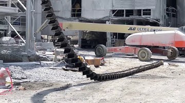 Bucket Elevator Chain Install