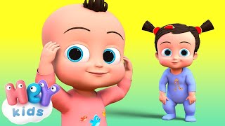 Cabeza Hombros Rodillas y Pies | Canciones Infantiles y Videos Para Niños  HeyKids