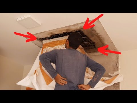 Vídeo: Como você corta um buraco em uma chaminé de tijolo?