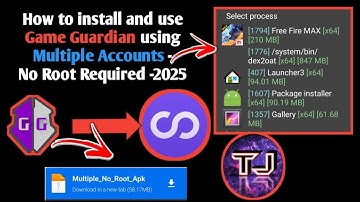 Game Guardian Full Install & Multi-Account App Tutorial (No Root, 2025)