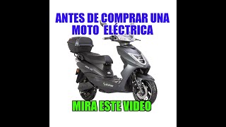 o take into account before buying an electric motorcycle / Piston A Tope