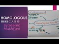 HOMOLOGOUS  SERIES   by Seema Makhijani