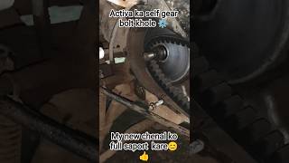 activa mestero ka😳😳 self gear bolt khole bhot ashani se#short #mekanik #bike #scooty