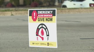 Local blood centers face emergency blood shortage, in need of donors