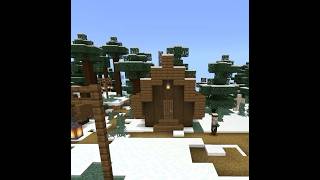 villager’s house blows up #minecraft #minecraftshorts