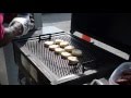 Holland grill demo pt 1 sausage biscuits on the holland