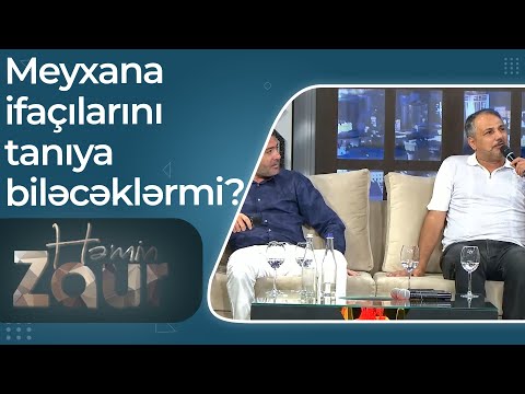 Həmin Zaur – Məşhurlar meyxana ifaçılarını tanıya biləcəkmi?