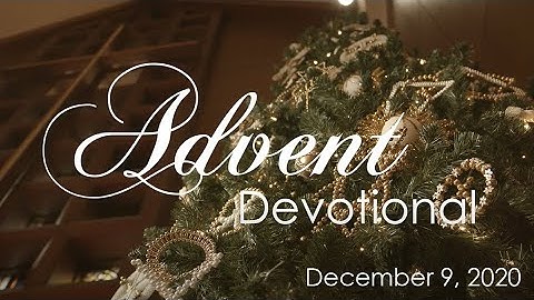 Advent Devotional December 9-Trinity Downtown w end card