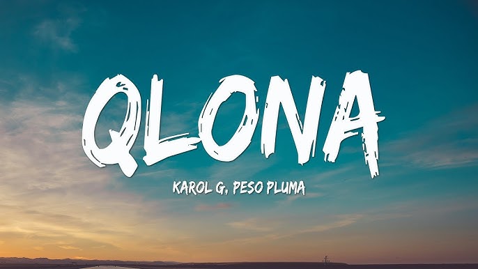 KAROL G, Peso Pluma  QLONA Visualizer 