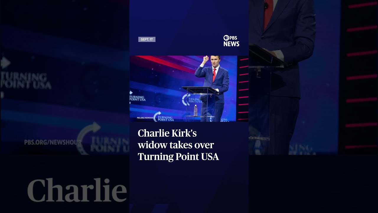 WATCH Charlie Kirk S Widow Takes Over Turning Point USA