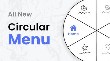 Er is een nieuwe menustijl in de stad... en deze is circulair (JavaScript)