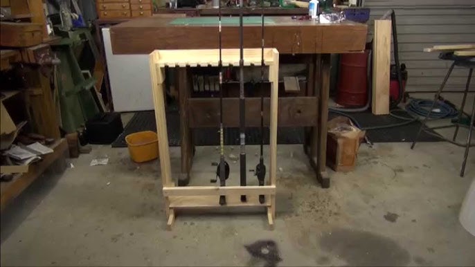 How to make a circular rod holder 