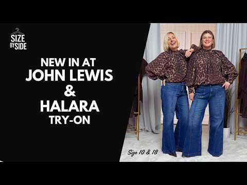 New In John Lewis Spring Fashion + Halara Try On | UK Midlife Style | Size By Side
