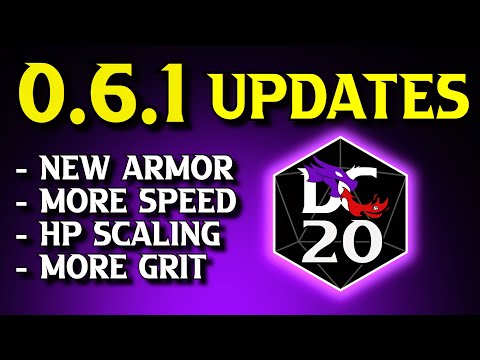 New Armor Update | DC20 Alpha 0.6 Changelog