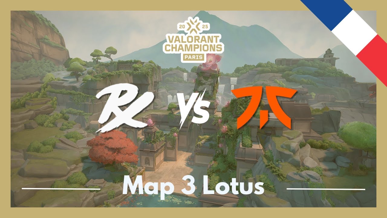 ЧЕМПИОНЫ VCT, Париж, плей-офф | PRX против FNC | Карта 3, Lotus