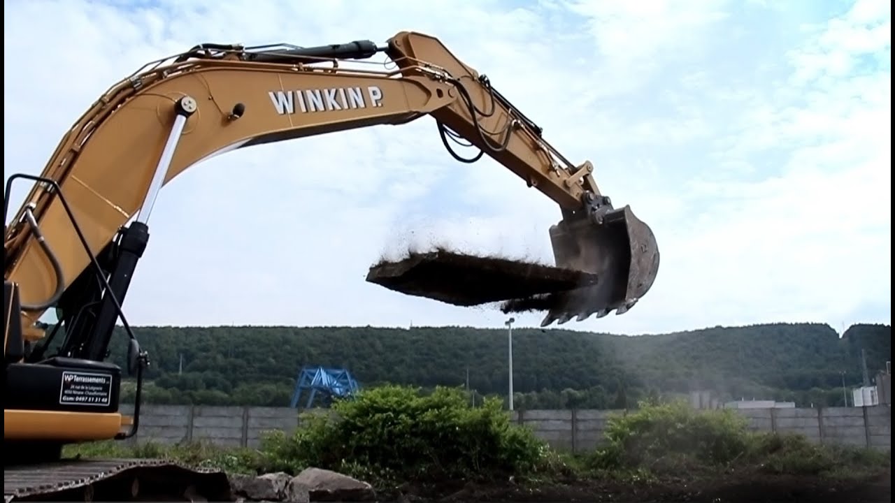 Excavator's job YouTube