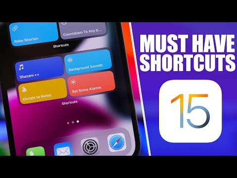 MUST HAVE iOS 15 Shortcuts - Best iOS 15 Siri Shortcuts 2021 !