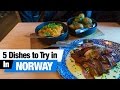 Norwegian Food Tour - 5 Dishes to Try in Oslo, Norway! (Americans Try Norwegian Food)