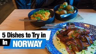 Norwegian Food Tour  5 Dishes to Try in Oslo, Norway! (Americans Try Norwegian Food)