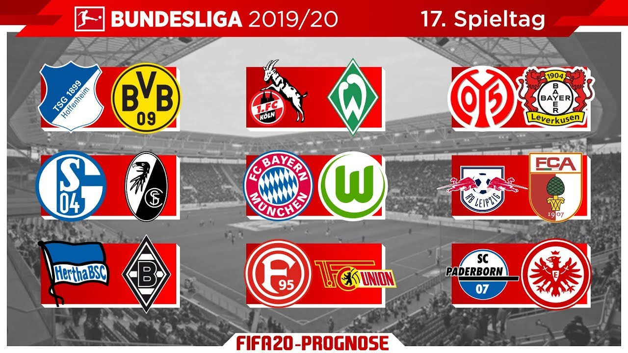 20. Spieltag Bundesliga 20. Spieltag Bundesliga