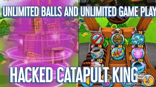 HACKED CATAPULT KING GAME PLAY/ UNLIMITED BALLS screenshot 4