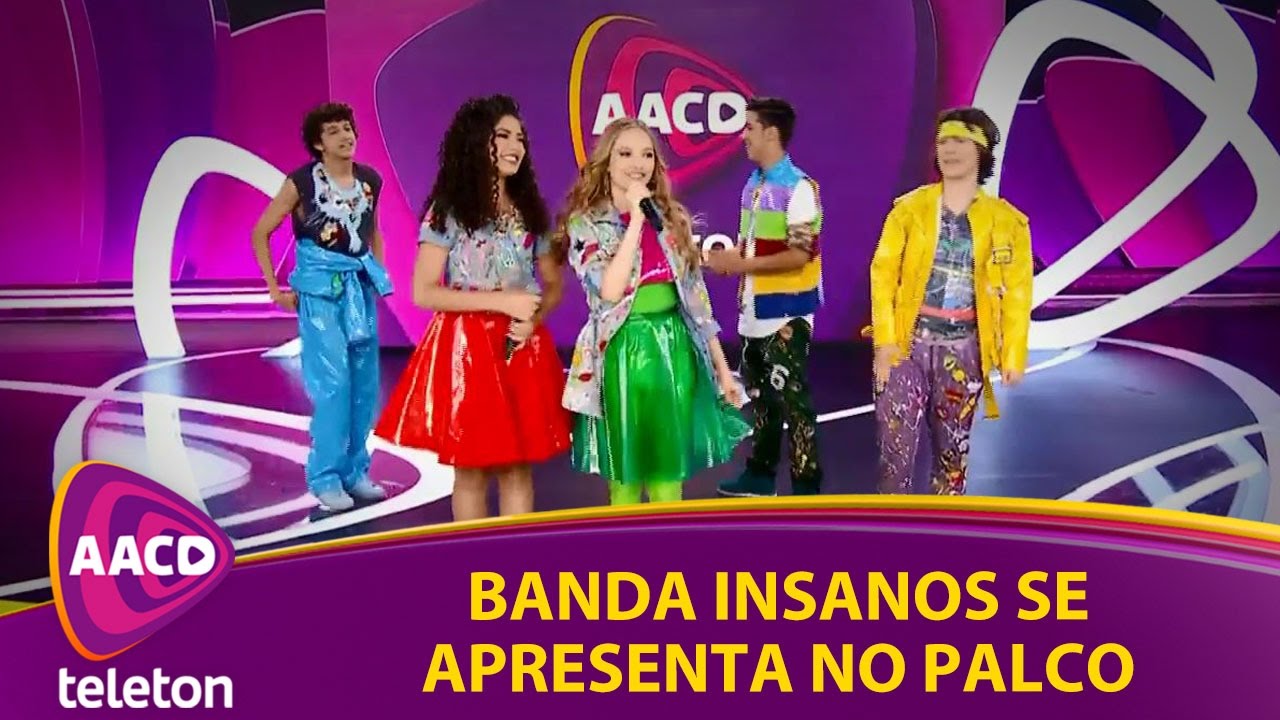 Teleton 2016 - Banda Insanos se apresenta no palco