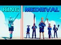 Dread king vs medieval team  totally accurate battle simulator  tabs