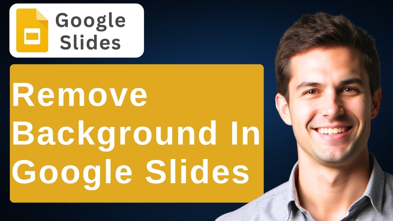 How To Remove Background From Picture In Google Slides (White Background Example)