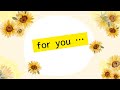 「for  you」(高橋真梨子さん)弾き語りカバーしました