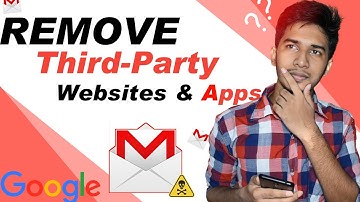 Remove third party app website linked with gmail | google se connected apps ko kaise deactivate kare
